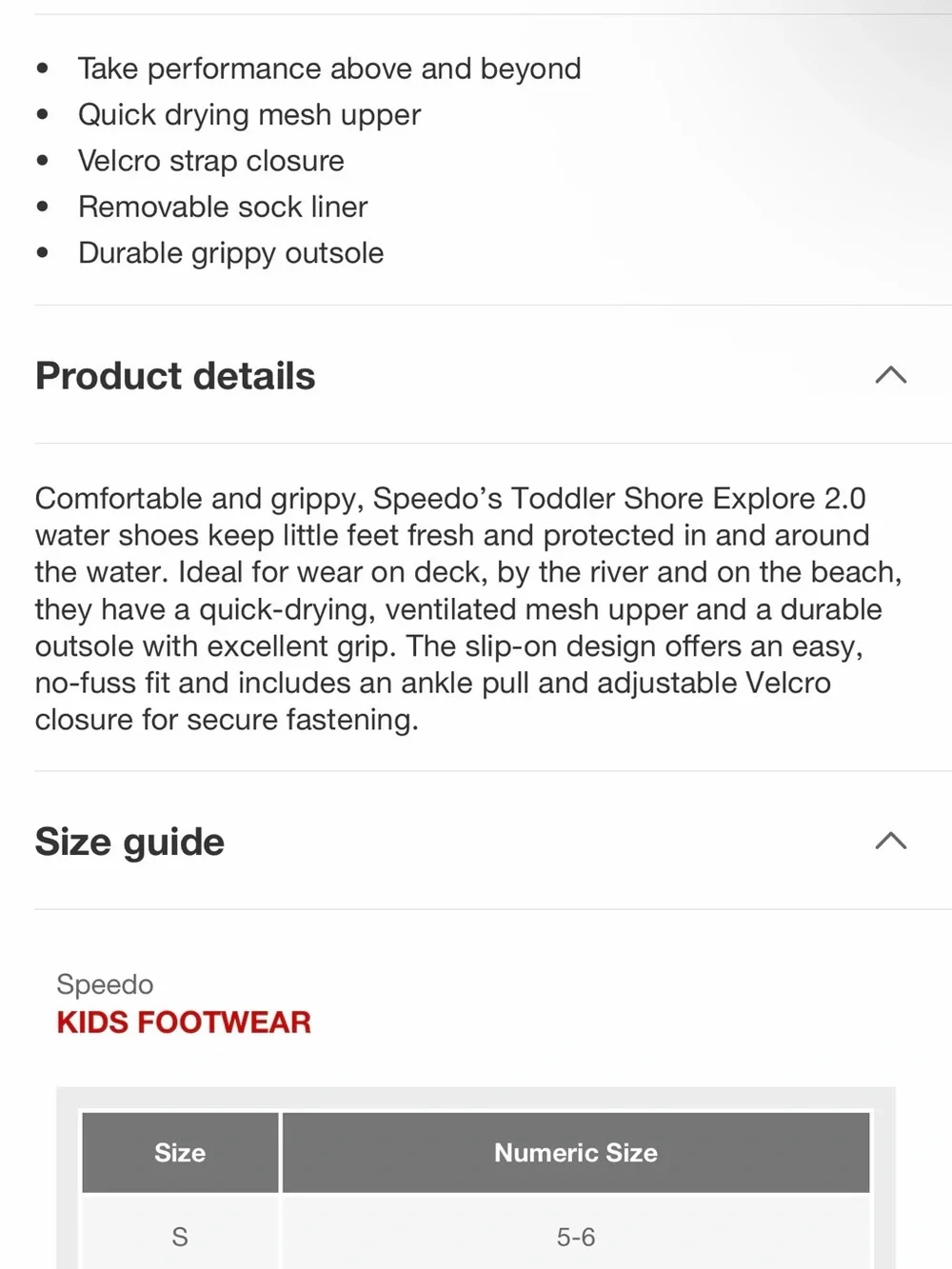 Speedo Kids Water Shoes in Turquoise and Pink